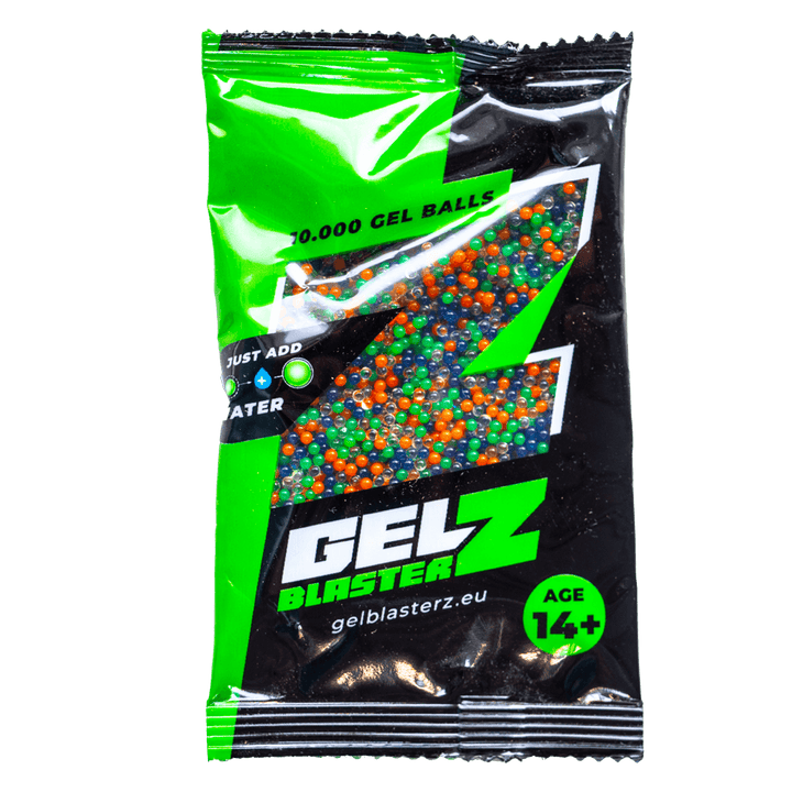 Gelblasterz - GEL balls - Pack of 10.000 Gelballs - Blasterz.eu